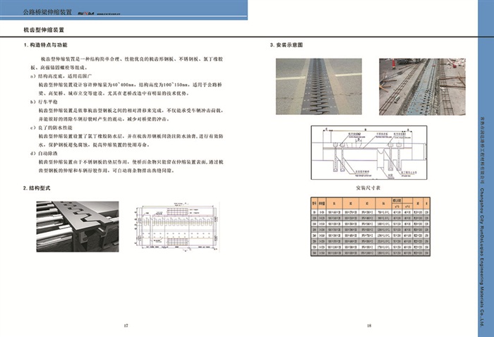 公路桥梁伸缩装置